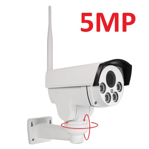 Säädettävä CAT IP-kamera 5MP